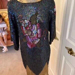 Vintage beautiful sequin dress